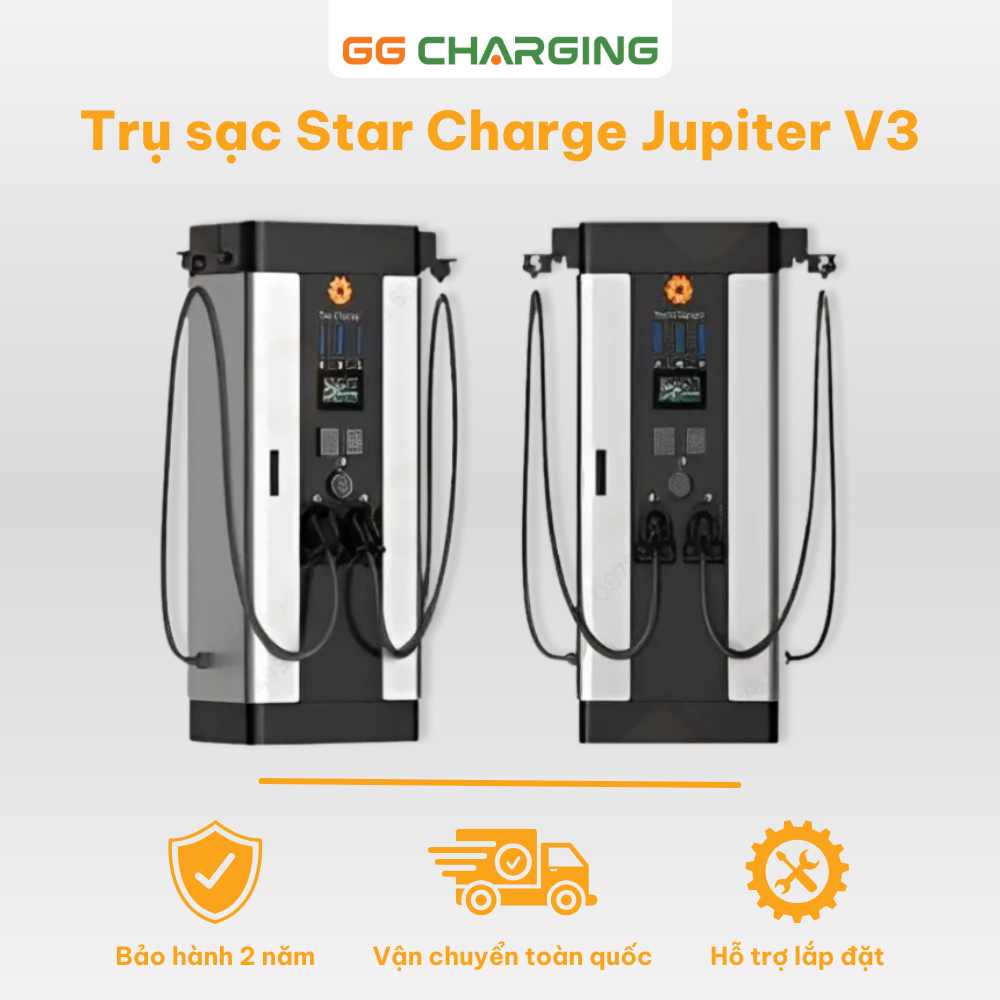 Trụ sạc StarCharge Jupiter 60kw V3