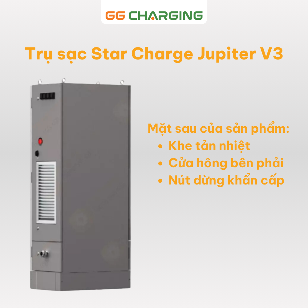 Trụ sạc StarCharge Jupiter 60kw V3